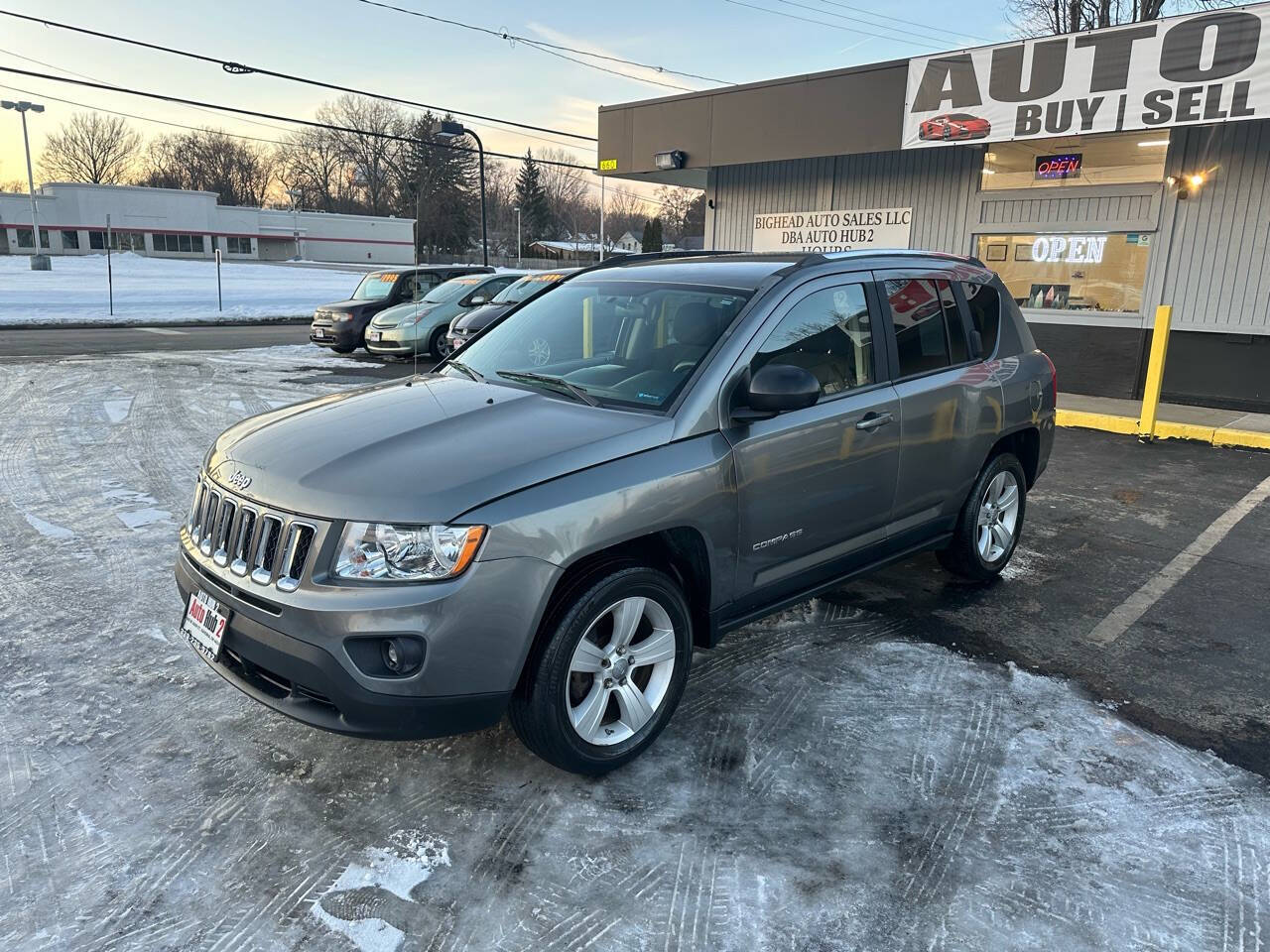 Gray 2011 Jeep Compass Latitude 4x4 Latitude 4dr SUV 2