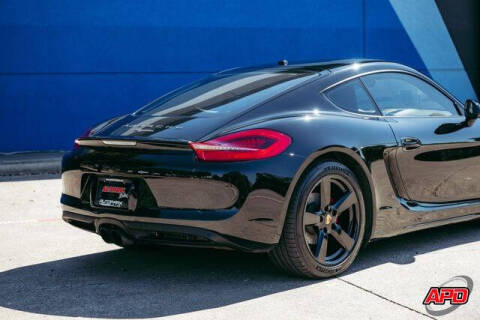 2016 Porsche Cayman Black Edition