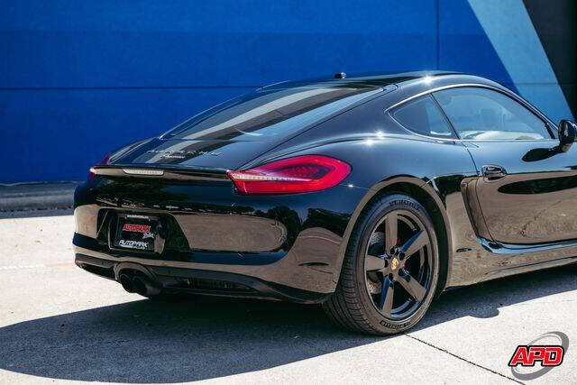 2016 Porsche Cayman Black Edition