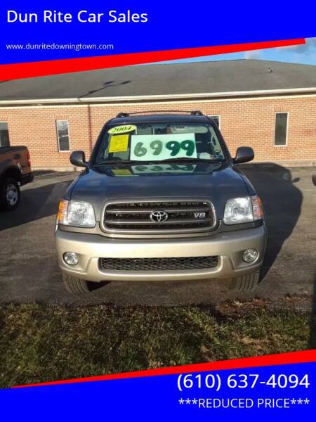 2004 Toyota Sequoia for sale at Dun Rite Car Sales in Cochranville PA
