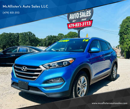 2016 Hyundai Tucson for sale at McAllister's Auto Sales LLC in Van Buren AR
