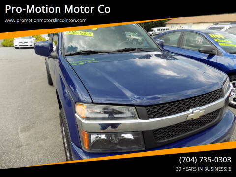 2010 Chevrolet Colorado for sale at Pro-Motion Motor Co in Lincolnton NC