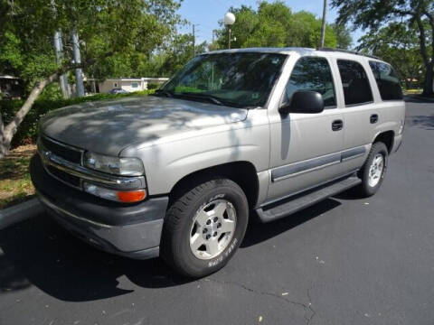 2004 Chevrolet Tahoe for sale at DONNY MILLS AUTO SALES in Largo FL