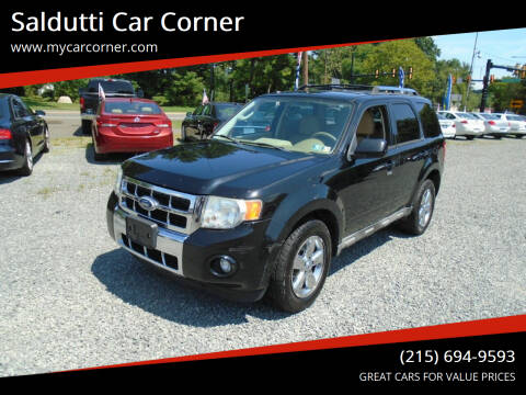 2010 Ford Escape for sale at Saldutti Car Corner in Gilbertsville PA