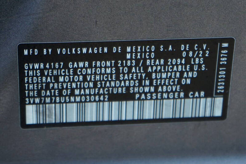 2022 Volkswagen Jetta SE