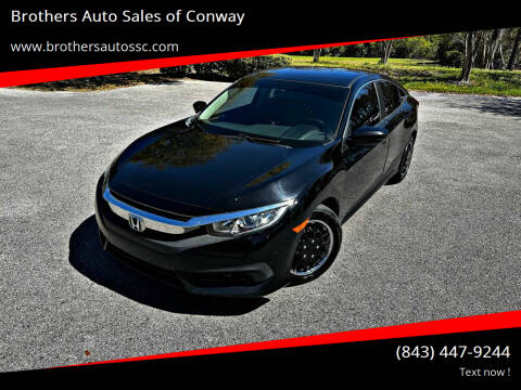 2016 Honda Civic for sale at Brothers Auto Sales of Conway in Conway SC