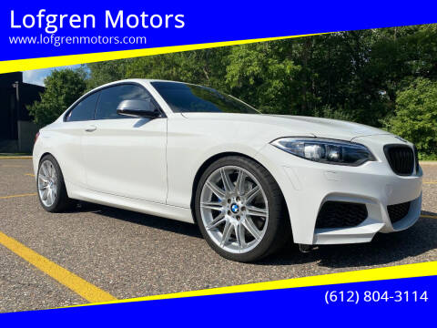 2015 BMW 2 Series for sale at Lofgren Motors in Wayzata MN