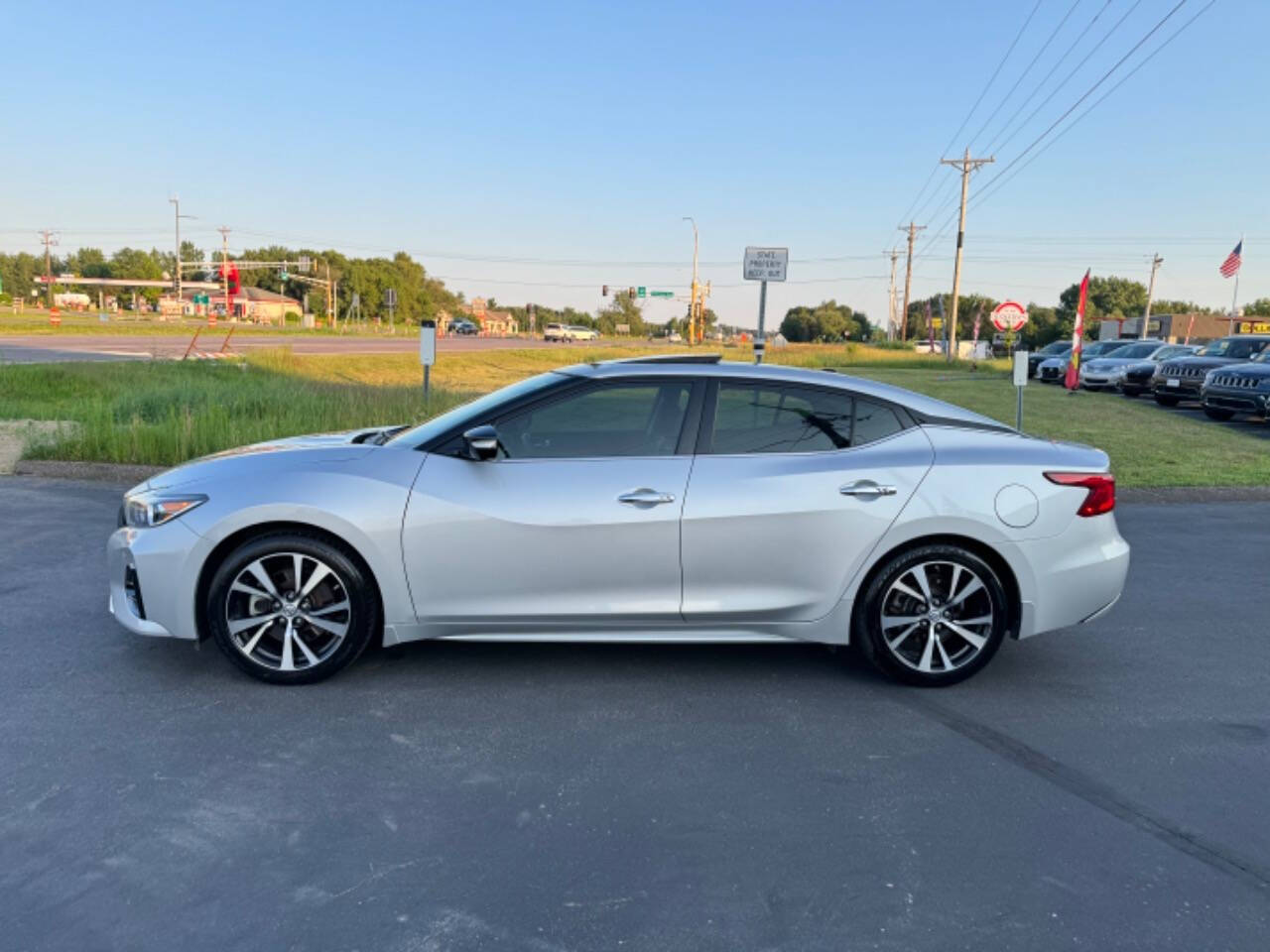 2018 Nissan Maxima for sale at Infinity Auto Sales LLC in Ham Lake, MN