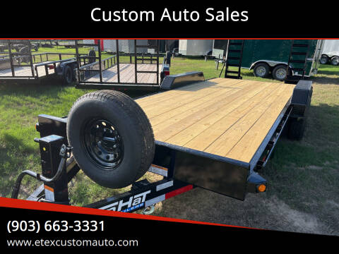 2023 Top Hat 20x83 Equipment Trailer for sale at Custom Auto Sales - TRAILERS in Longview TX