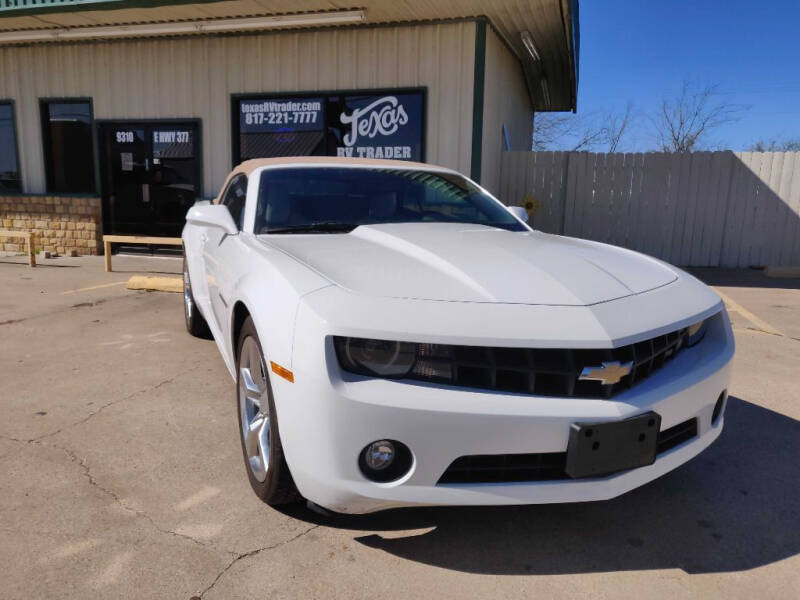 2012 Chevrolet Camaro for sale at Texas RV Trader in Cresson TX