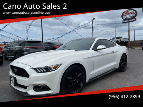 2017 Ford Mustang for sale at Cano Auto Sales 2 in Harlingen TX