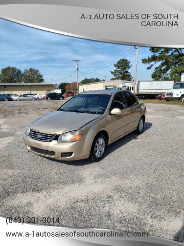 2009 Kia Spectra for sale at A-1 Auto Sales Of South Carolina in Conway SC