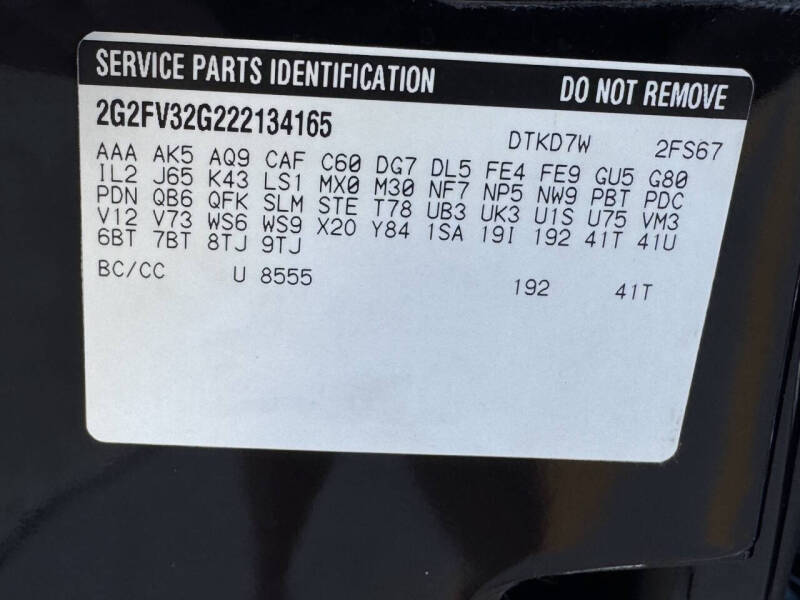 2002 Pontiac Firebird Trans Am