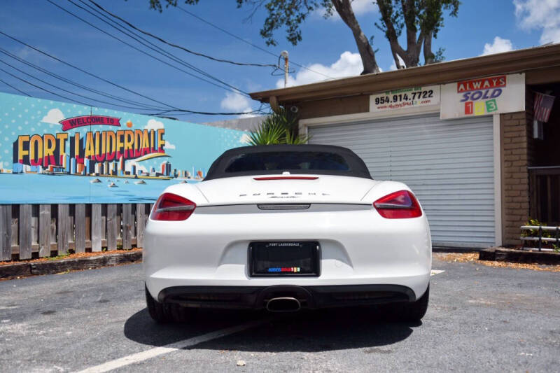 2013 Porsche Boxster