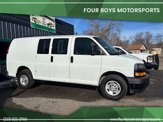 2019 Chevrolet Express for sale at Four Boys Motorsports in Wadena MN