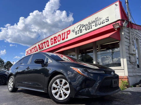 2021 Toyota Corolla for sale at Unlimited Auto Group of Marietta in Marietta GA