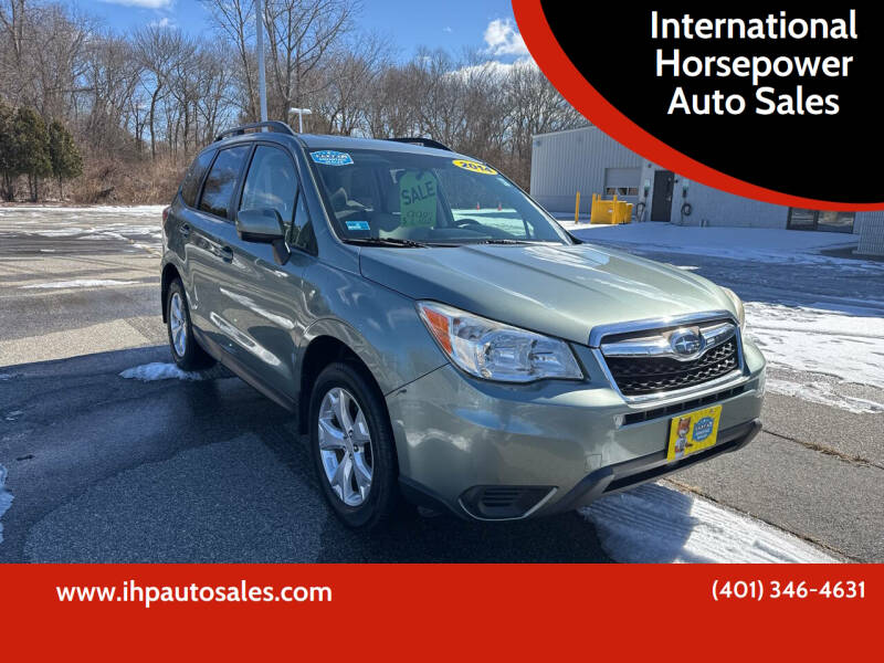 2014 Subaru Forester for sale at International Horsepower Auto Sales in Warwick RI