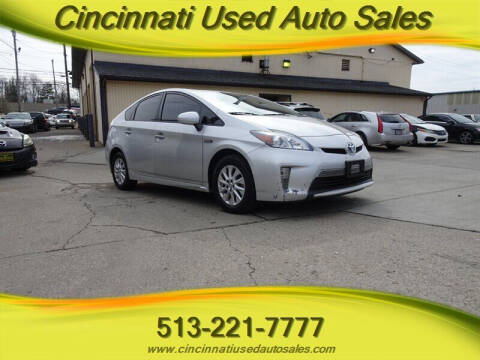 2013 Toyota Prius Plug-in Hybrid for sale at Cincinnati Used Auto Sales in Cincinnati OH