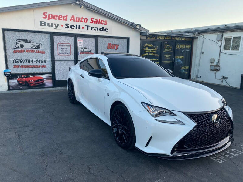 2015 Lexus RC 350 for sale at Speed Auto Sales in El Cajon CA