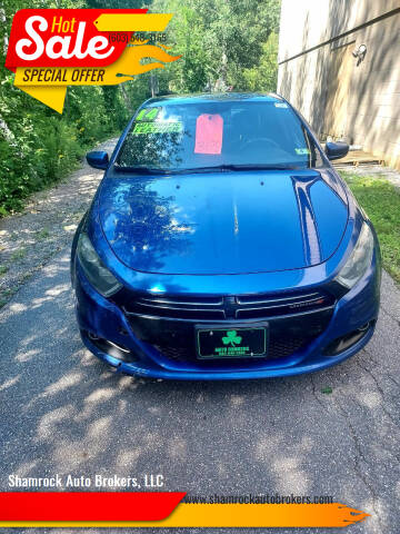 2014 Dodge Dart for sale at Shamrock Auto Brokers, LLC in Belmont NH