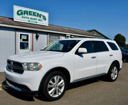 2013 Dodge Durango for sale at Greens Auto Mart Inc. in Towanda PA