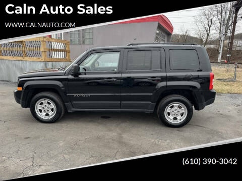 2013 Jeep Patriot for sale at Caln Auto Sales in Coatesville PA