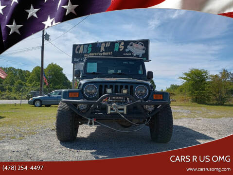 2004 Jeep Wrangler for sale at Cars R Us OMG in Macon GA