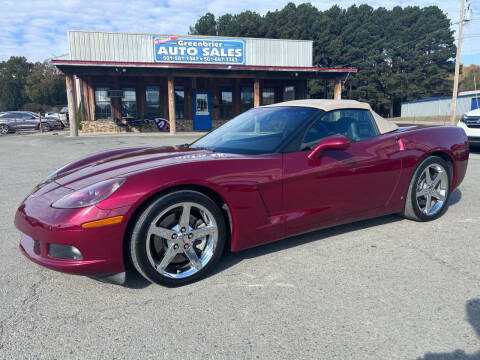 2007 Chevrolet Corvette for sale at Greenbrier Auto Sales in Greenbrier AR