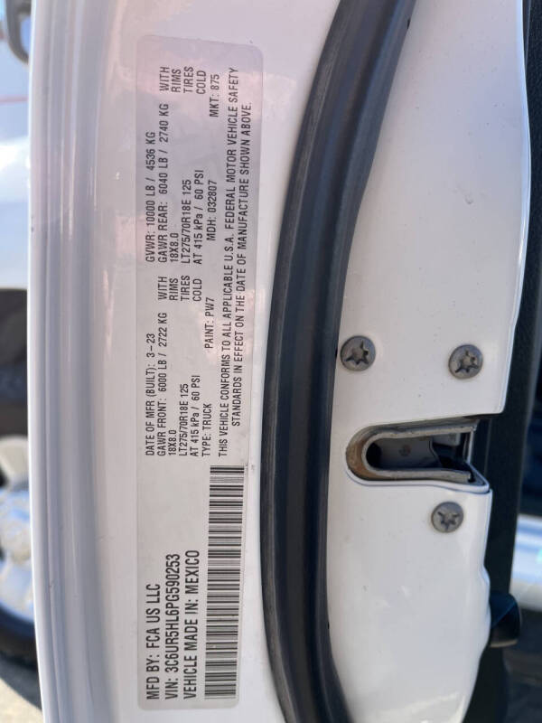 2023 RAM 2500 Tradesman