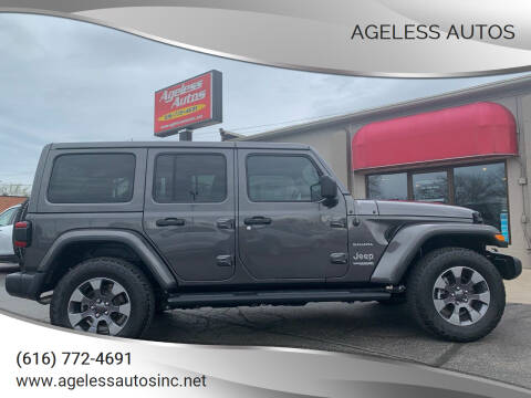 2021 Jeep Wrangler Unlimited for sale at Ageless Autos in Zeeland MI