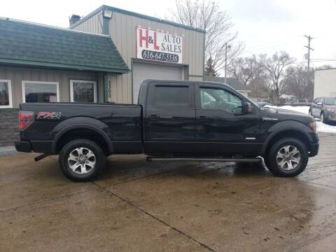 2012 Ford F-150 for sale at H & L AUTO SALES LLC in Wyoming MI