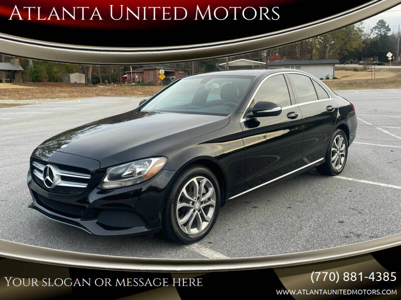 2015 Mercedes-Benz C-Class for sale at Atlanta United Motors in Jefferson GA