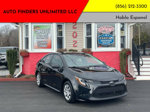 2022 Toyota Corolla for sale at Auto Finders Unlimited LLC in Vineland NJ