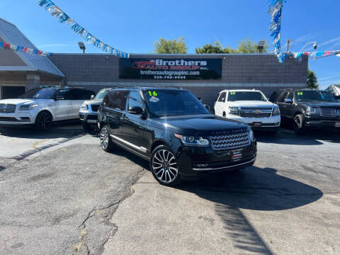 2016 Land Rover Range Rover for sale at Brothers Auto Group in Youngstown OH