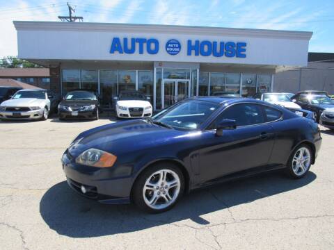 2003 Hyundai Tiburon for sale at Auto House Motors in Downers Grove IL