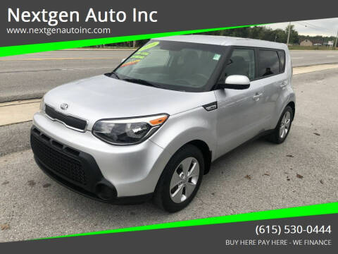 2016 Kia Soul for sale at Nextgen Auto Inc in Smithville TN