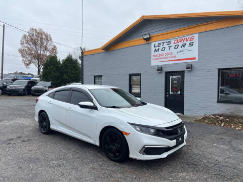 2021 Honda Civic for sale at Let's Drive Motors in Charlotte NC