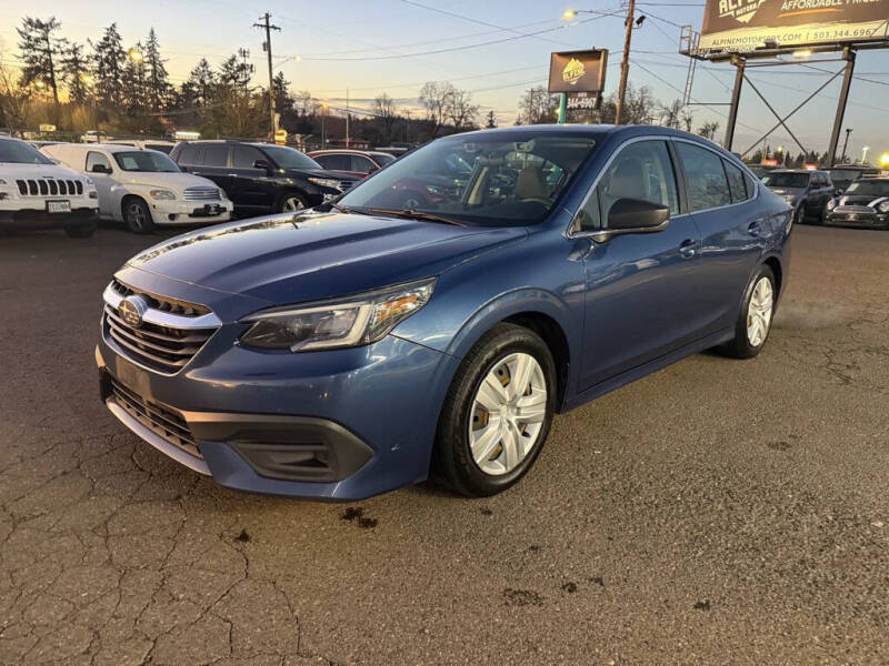 2020 Subaru Legacy for sale at MERICARS AUTO NW in Milwaukie OR