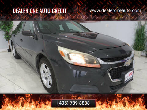 2014 Chevrolet Malibu for sale at Dealer One Auto Credit in Oklahoma City OK