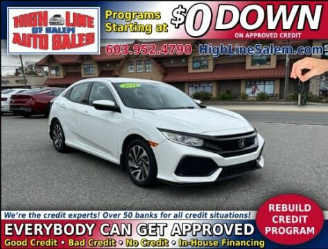 2018 Honda Civic for sale at High Line Auto Sales of Salem in Salem NH