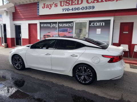 2017 Nissan Maxima for sale at Jays Used Car LLC in Tucker GA