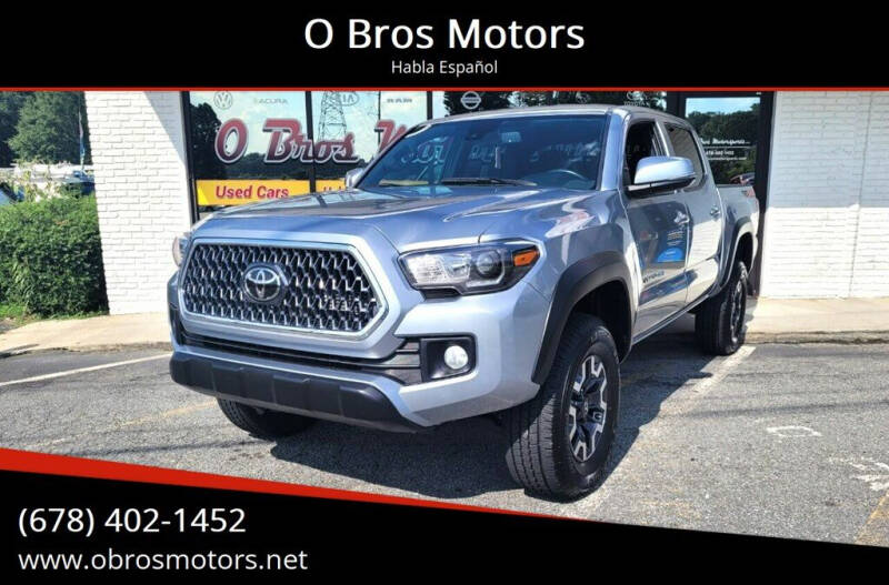 2019 Toyota Tacoma for sale at O Bros Motors in Marietta GA