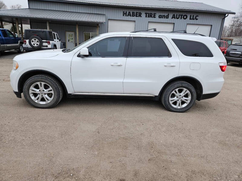 2013 Dodge Durango for sale at Haber Tire and Auto LLC in Albion NE