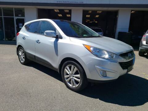 2013 Hyundai Tucson for sale at Landes Family Auto Sales in Attleboro MA