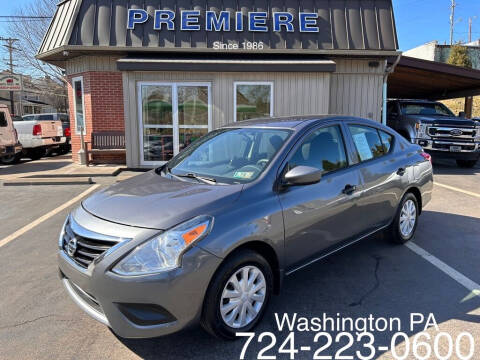 2017 Nissan Versa for sale at Premiere Auto Sales in Washington PA