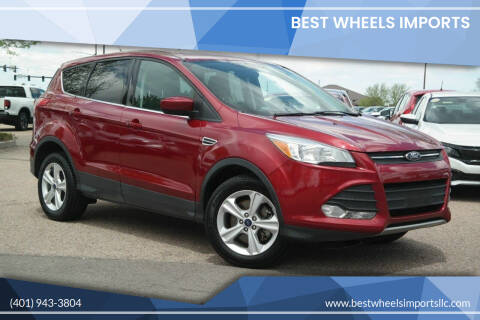 2015 Ford Escape for sale at Best Wheels Imports in Johnston RI