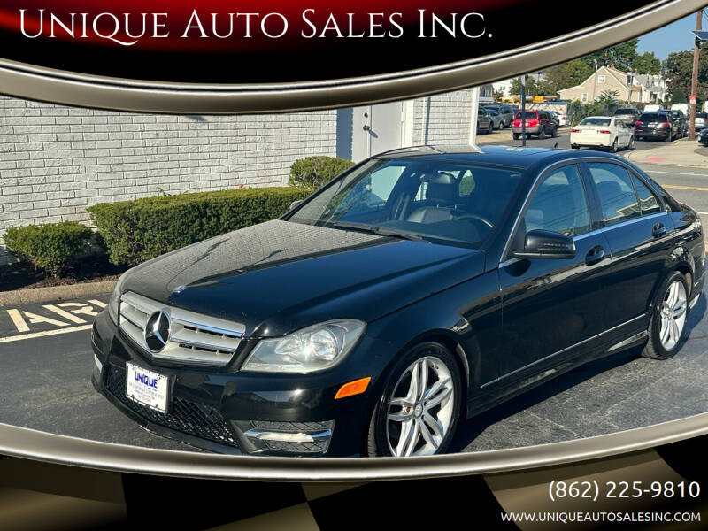 2012 Mercedes-Benz C-Class for sale at Unique Auto Sales Inc. in Clifton NJ