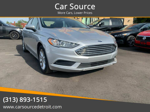 2017 Ford Fusion for sale at Car Source in Detroit MI