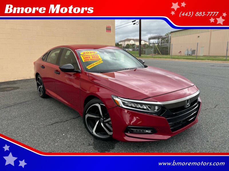 2020 Honda Accord for sale at Bmore Motors in Baltimore MD