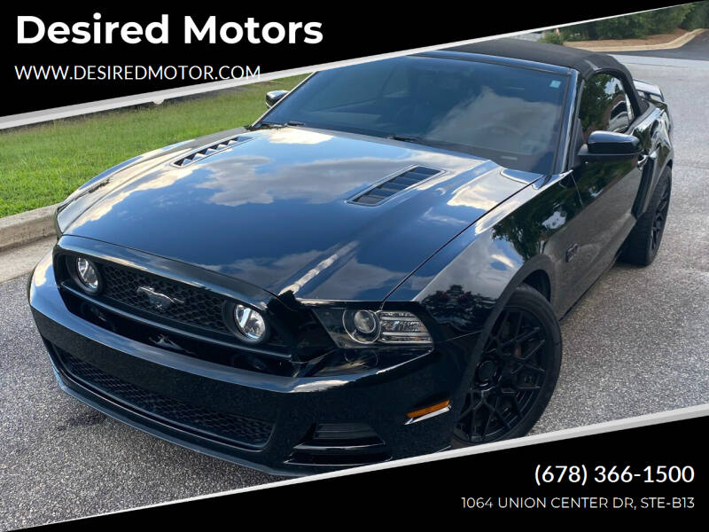 2014 Ford Mustang for sale at Desired Motors in Alpharetta GA